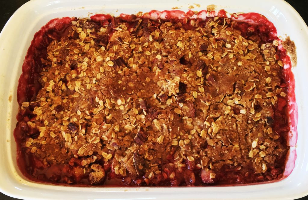 Strawberry Rhubarb Crisp