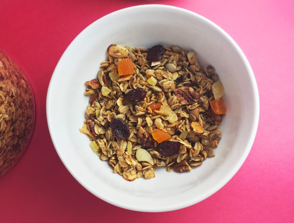 Homemade Granola featured