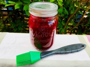 Spicy Blackberry BBQ Sauce