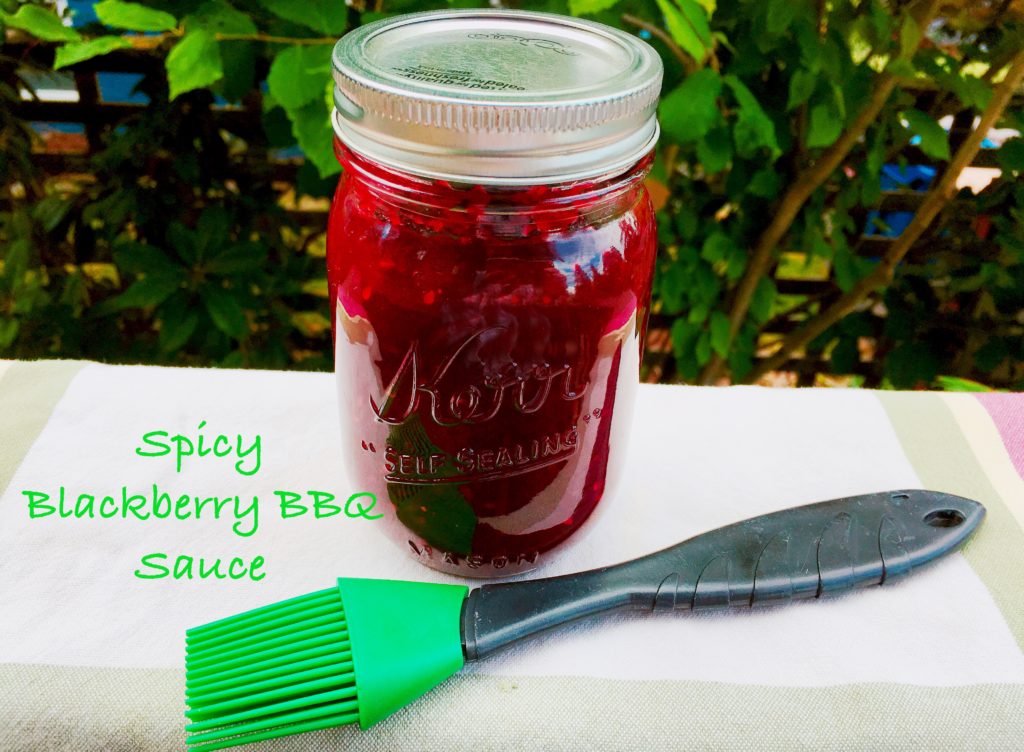 Spicy Blackberry BBQ Sauce