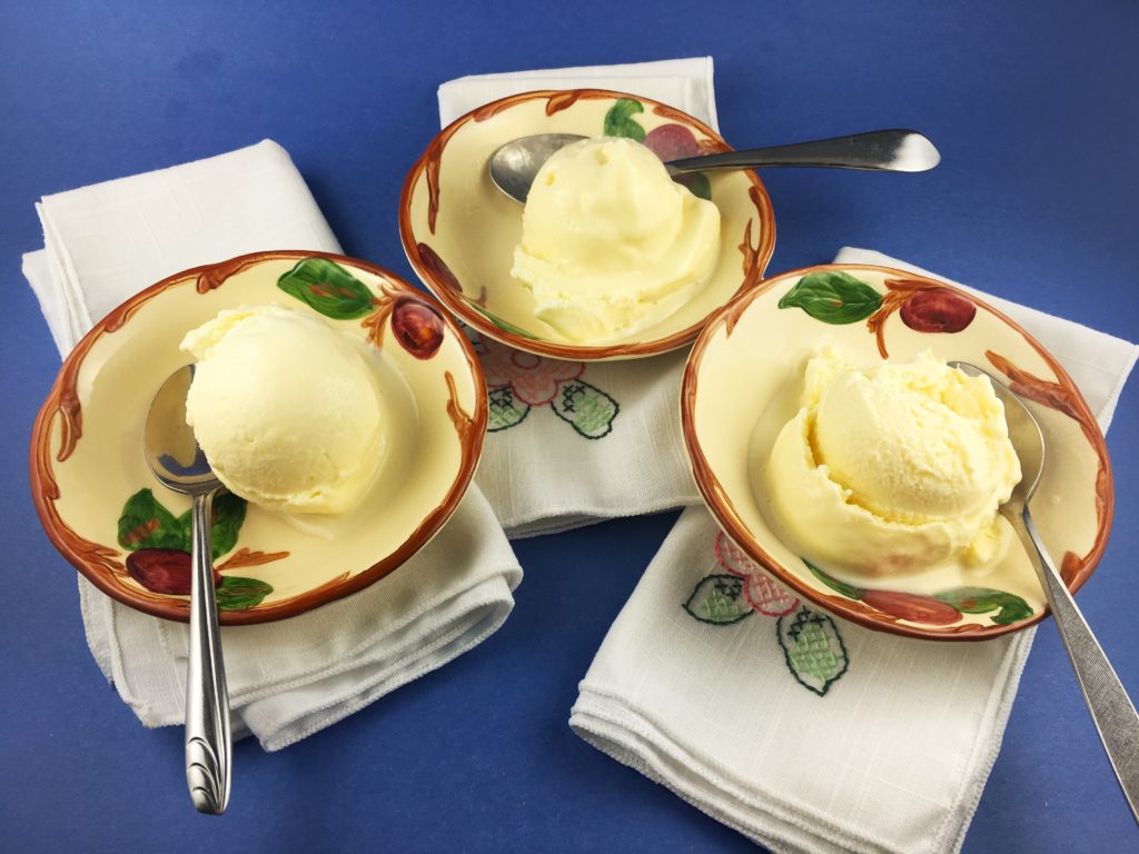 Lemon-Buttermilk Ice Cream