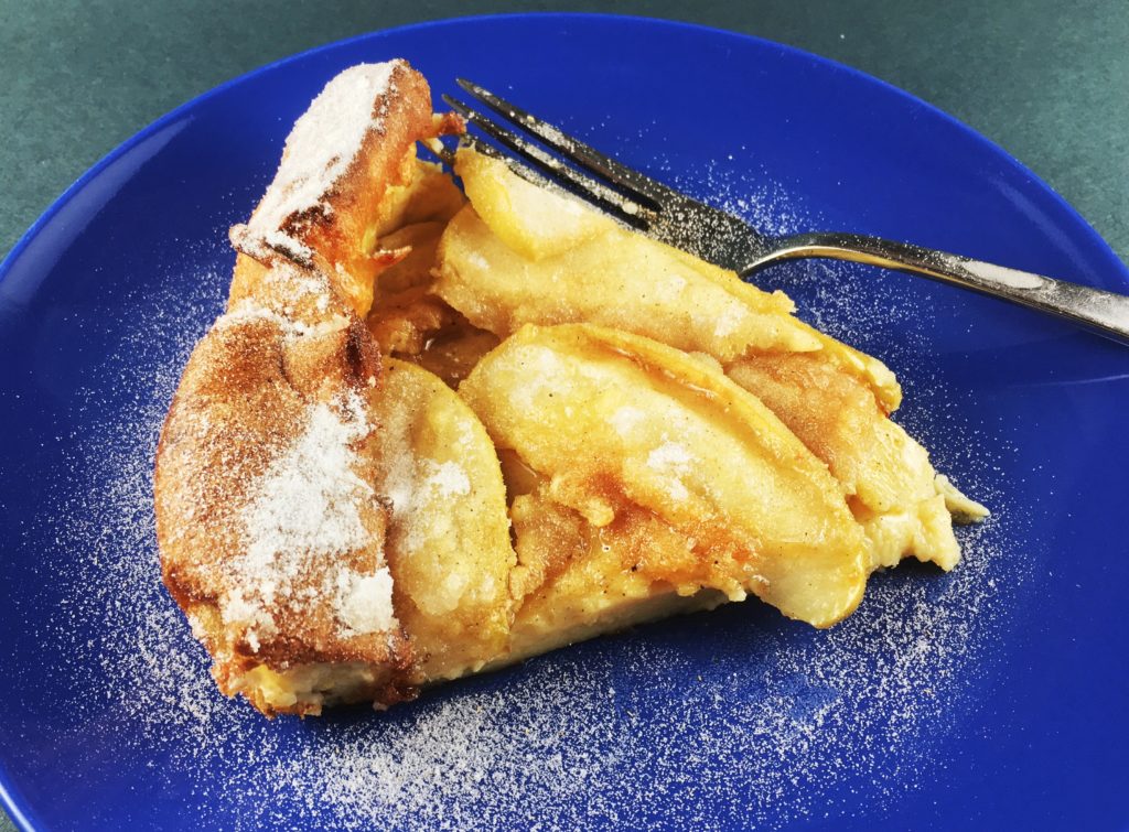 Apple Cardamom Brown-Butter Dutch Baby