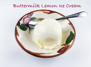 Buttermilk Lemo Ice Cream