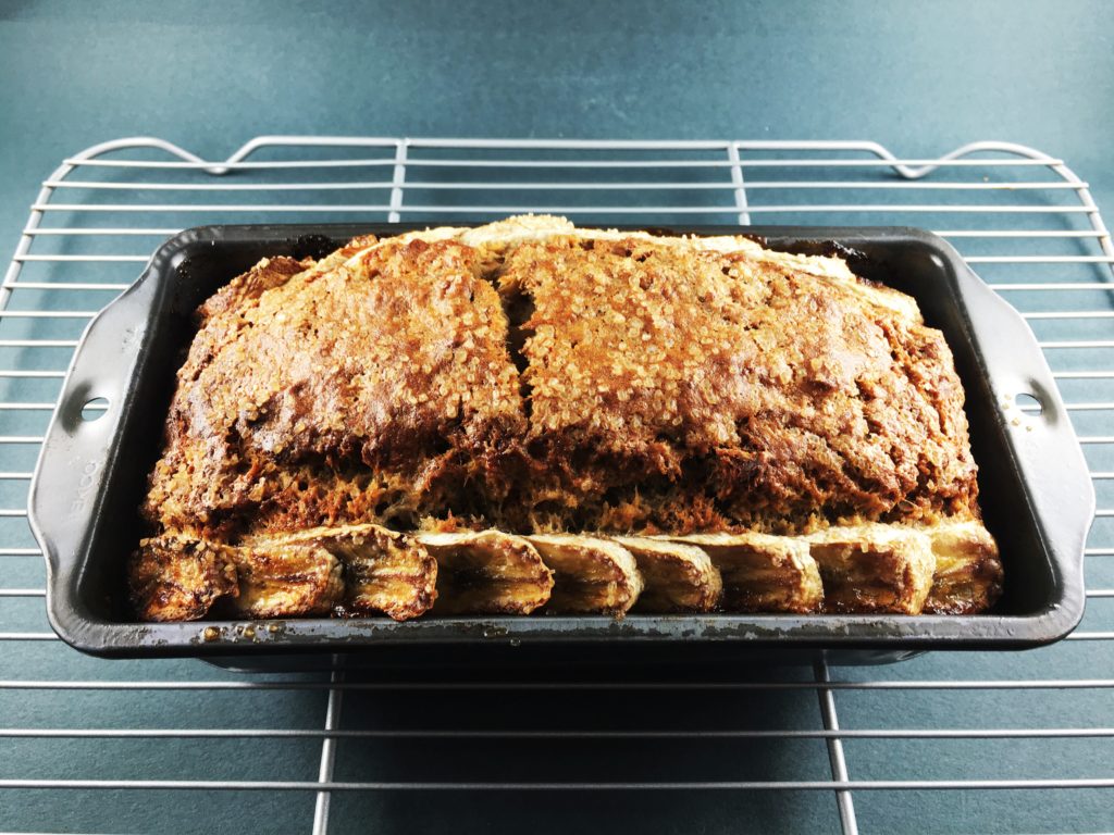 Banana bread beautiful loaf