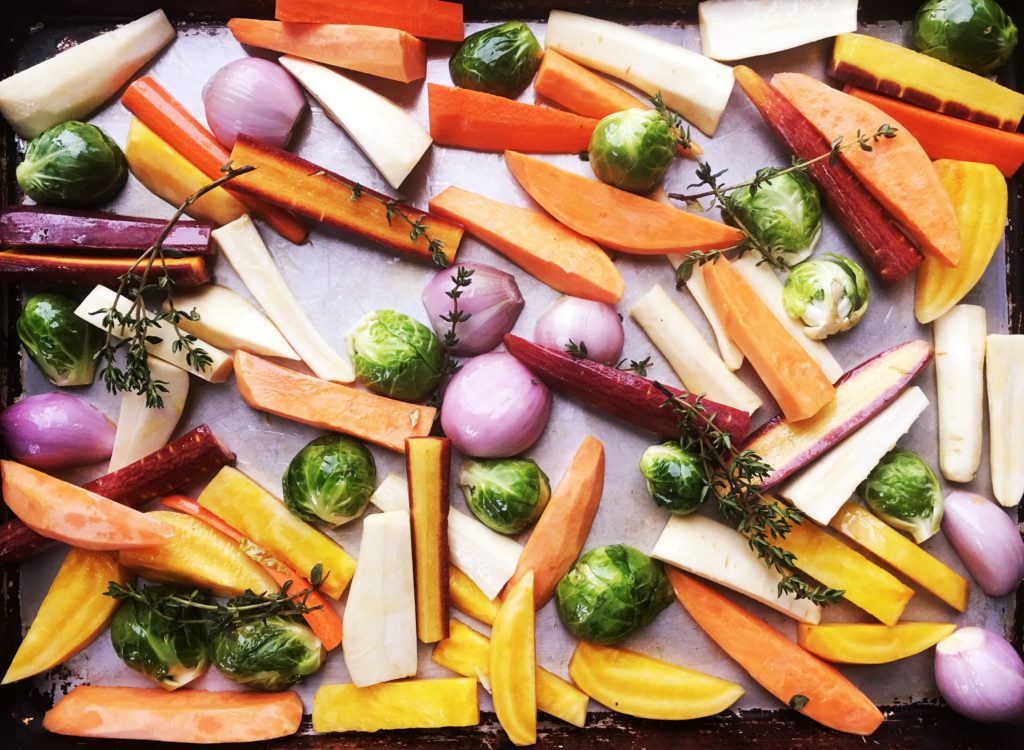 Root Vegetables, roasted