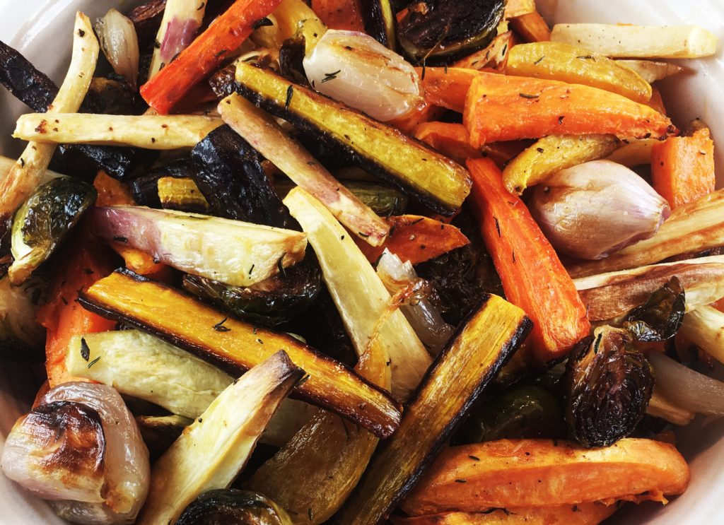 Root Vegetables Roasted