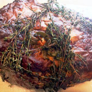 Roast Beef with Shallots from Martha Stewart