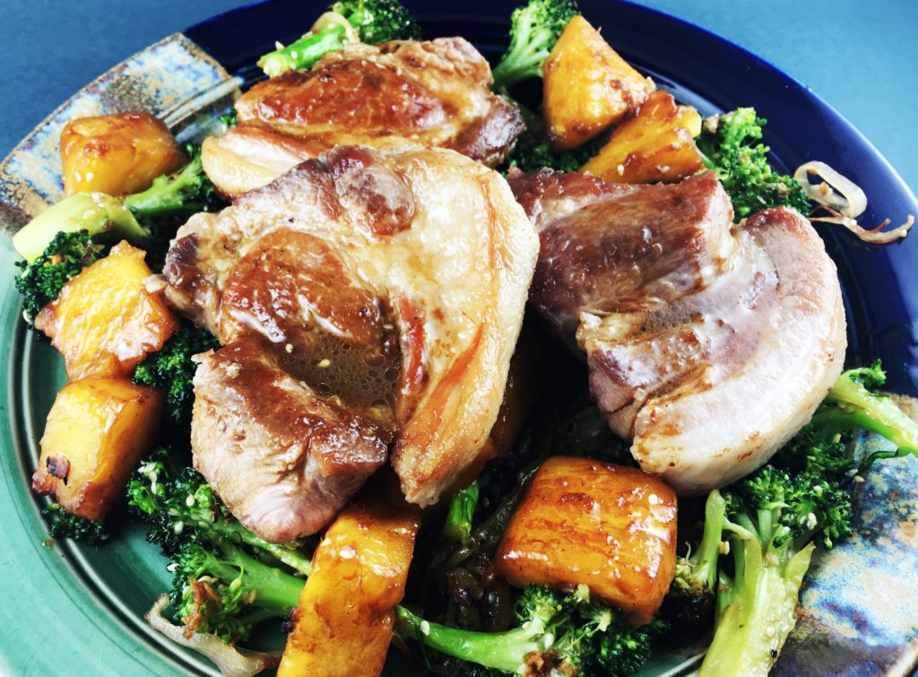 Pork Pineapple Sesame Broccoli