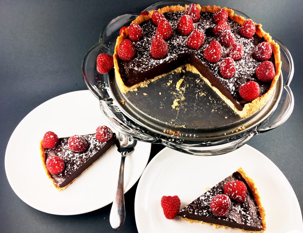 French Chocolate Tar with Brown Butter Crust