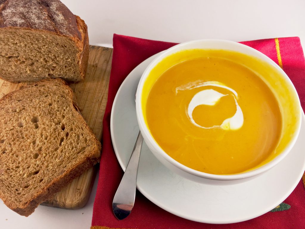 Roasted Butternut Squash Soup Recipe