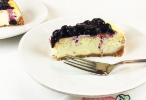 Lemon Cheesecake Blueberry Topping