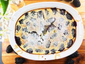 Blackberry Clafoutis