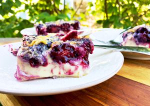 Julia Child Blackberry Clafoutis