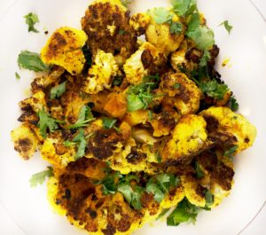 Grilled Spiced Cauliflower