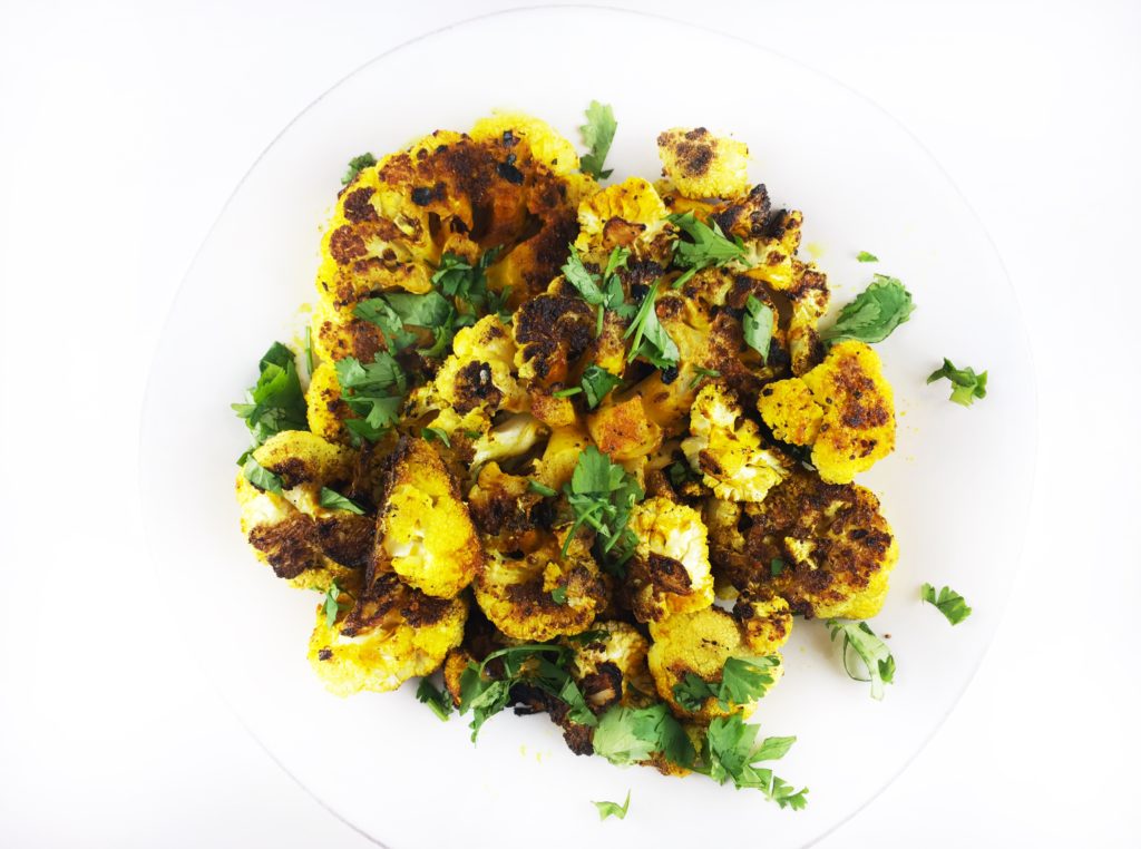 Grilled Spiced Cauliflower