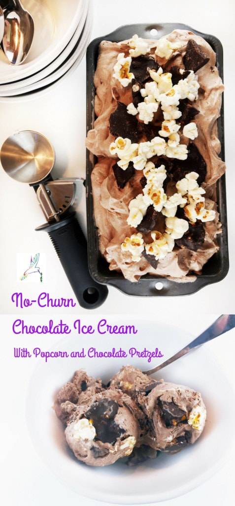 Easy No Churn Chocolate Ice Cream