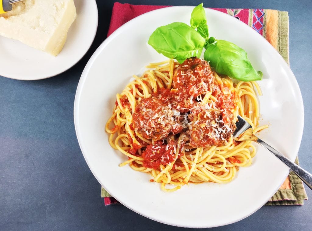 Easy Spaghetti and Meatballs Marinara  Hummingbird Thyme
