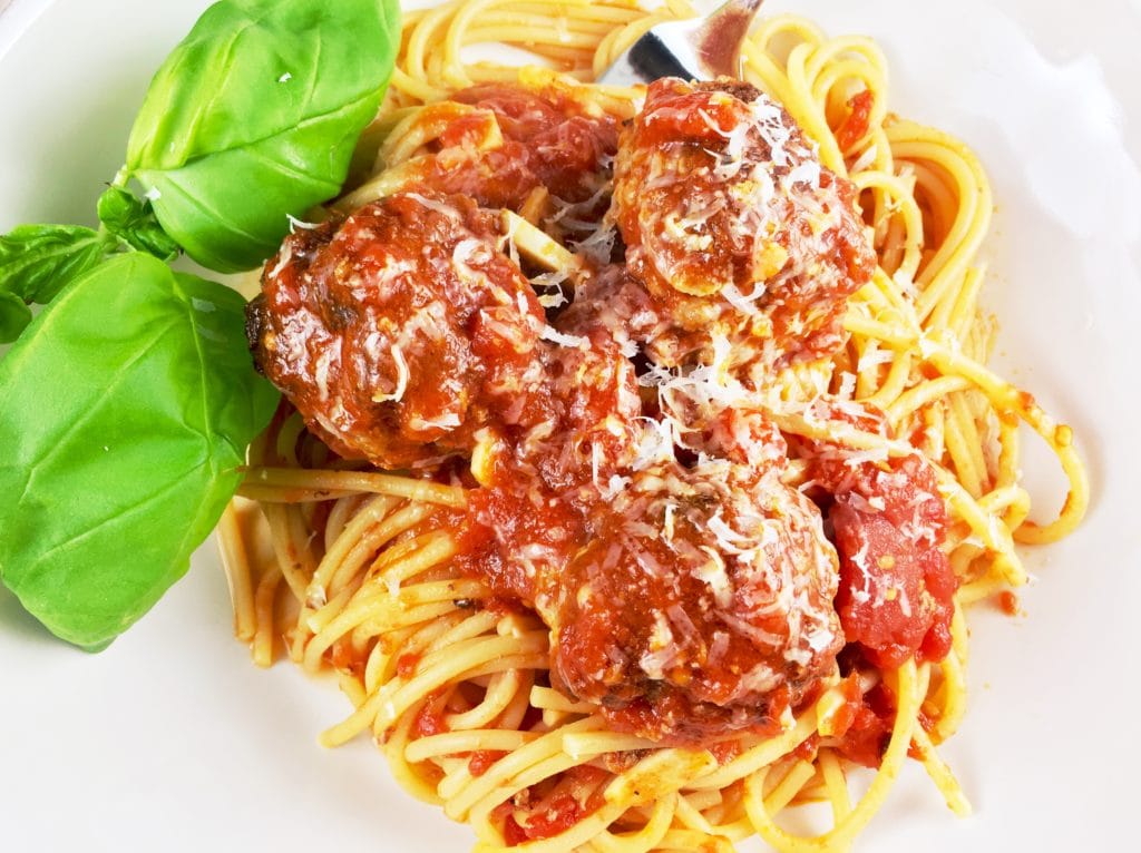 Easy Spaghetti and Meatballs Marinara