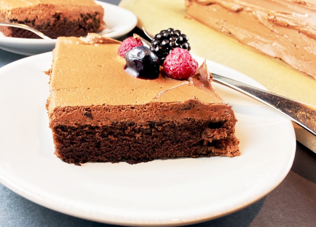 Best Chocolate Sheet Cake with Chocolate Frosting