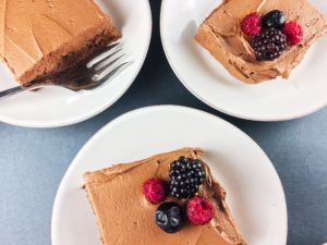 Chocolate Sheet Cake Chocolate Frosting