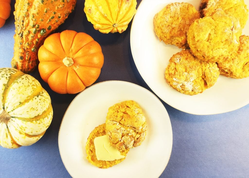 Easy Pumpkin Biscuits