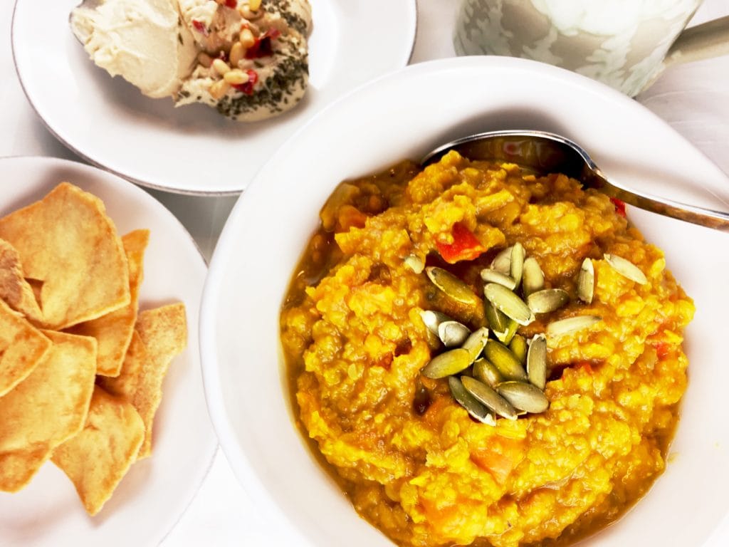 Sweet Potato and Red Lentil Stew