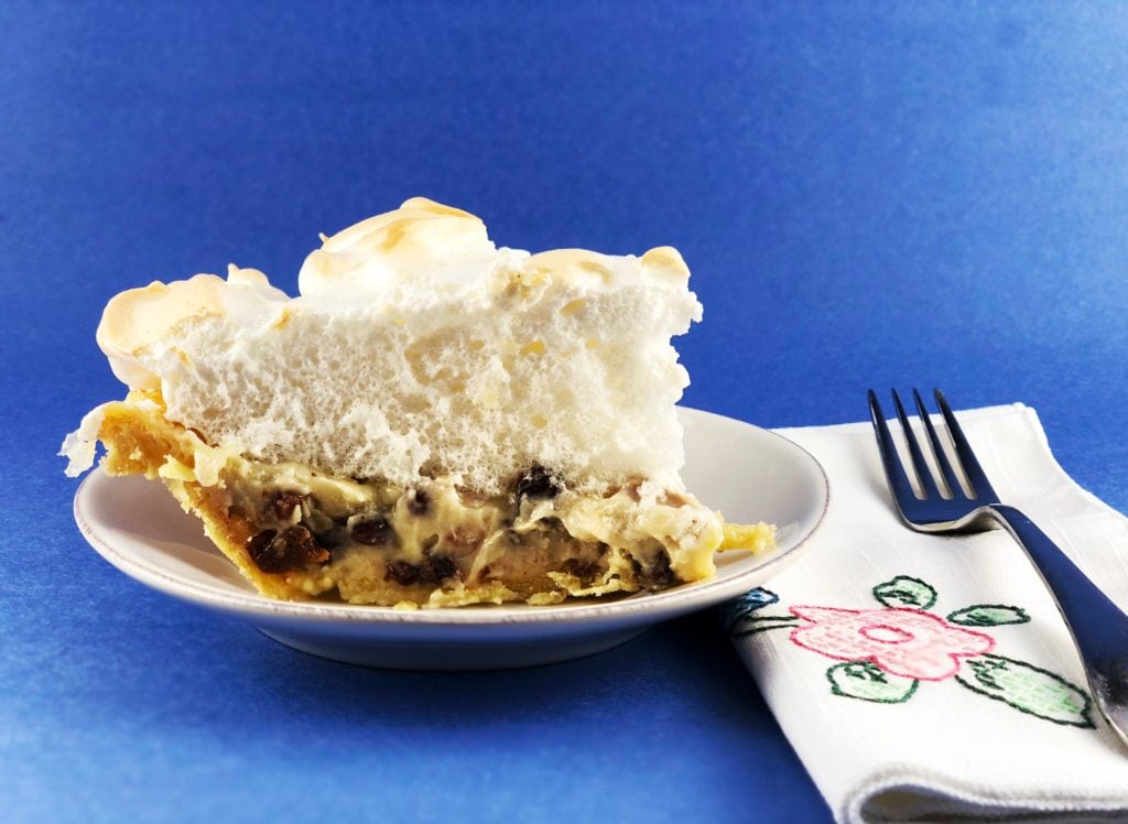 Raisin Sour Cream Pie