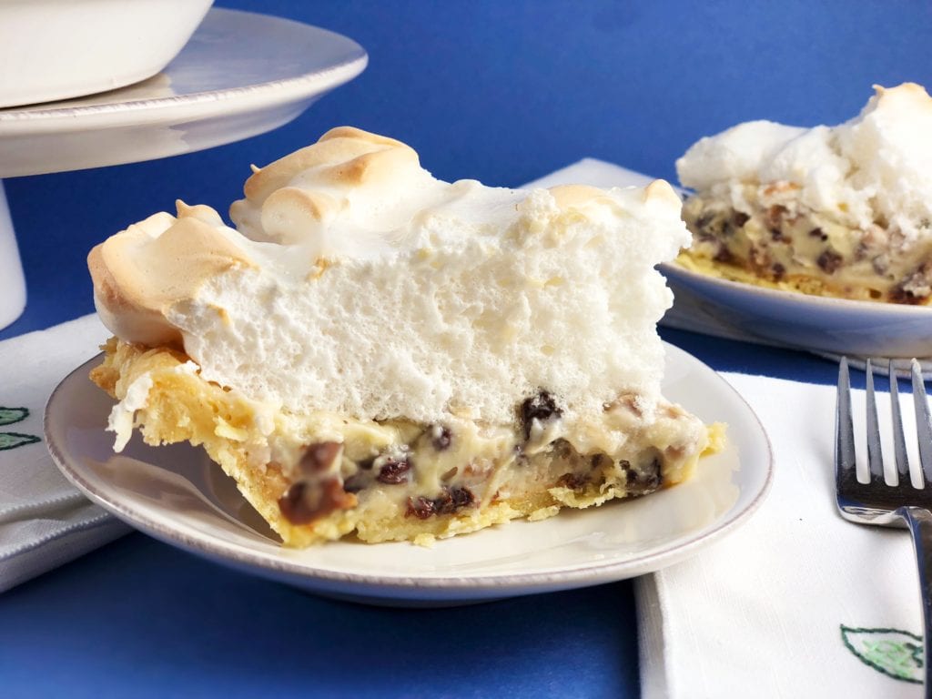 Raisin Sour Cream Pie