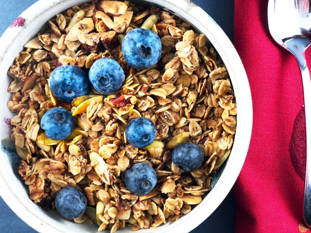 Homemade Healthy Nutty Granola