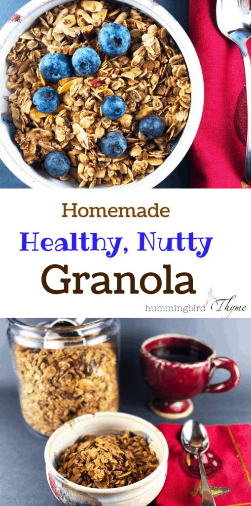 Healthy Homemade Nutty Granola