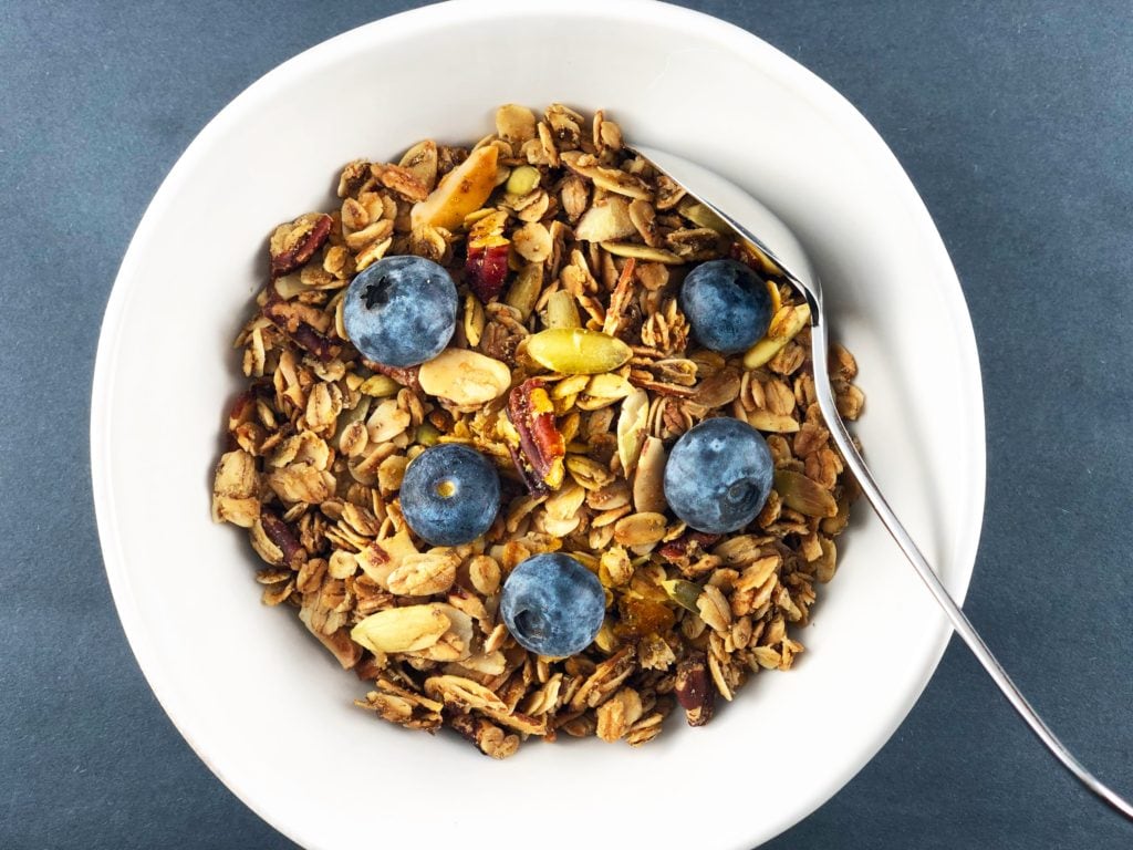 Healthy Homemade Nutty Granola