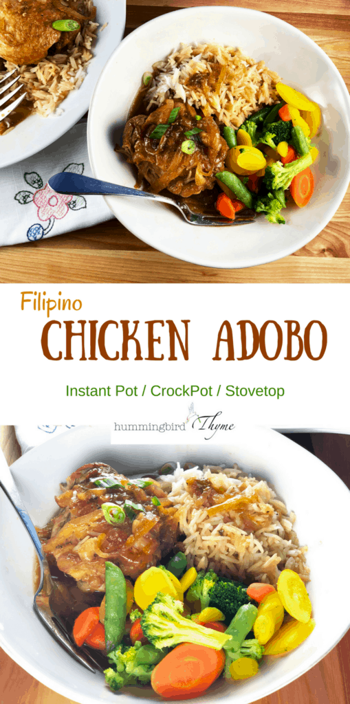 Chicken Adobo Instant Pot / CrockPot