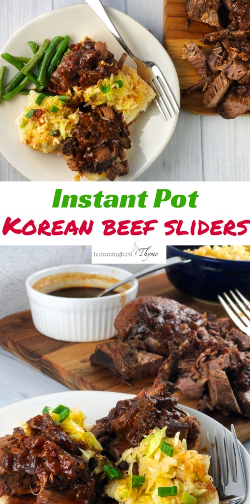 Korean Beef Brisket instant Pot