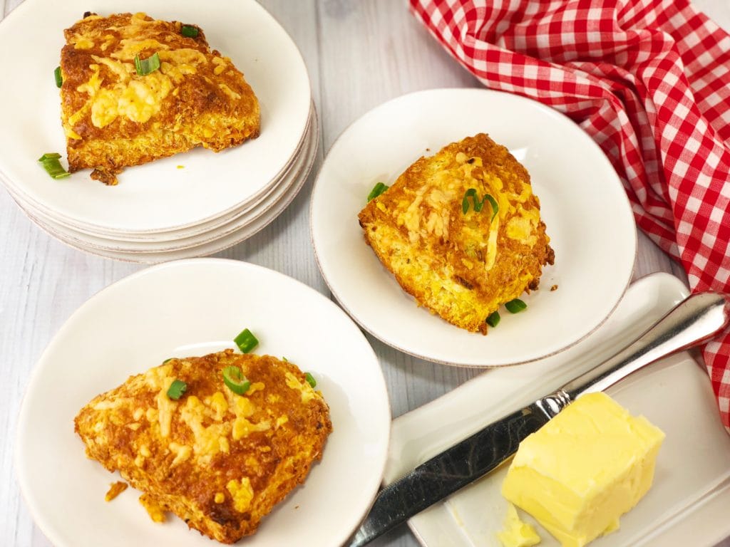 Cheddar Onion Scones