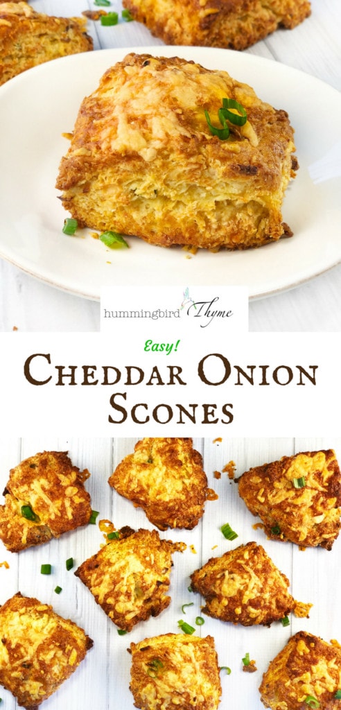 Cheddar Onion Scones