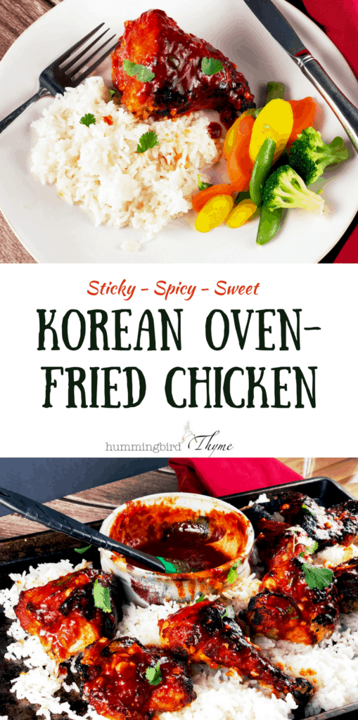 Korean Oven Fried Chicken