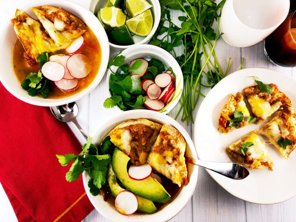 Quick and Easy Chicken Tortilla Soup