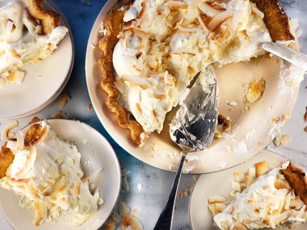 Triple Coconut Cream Pie Recipe