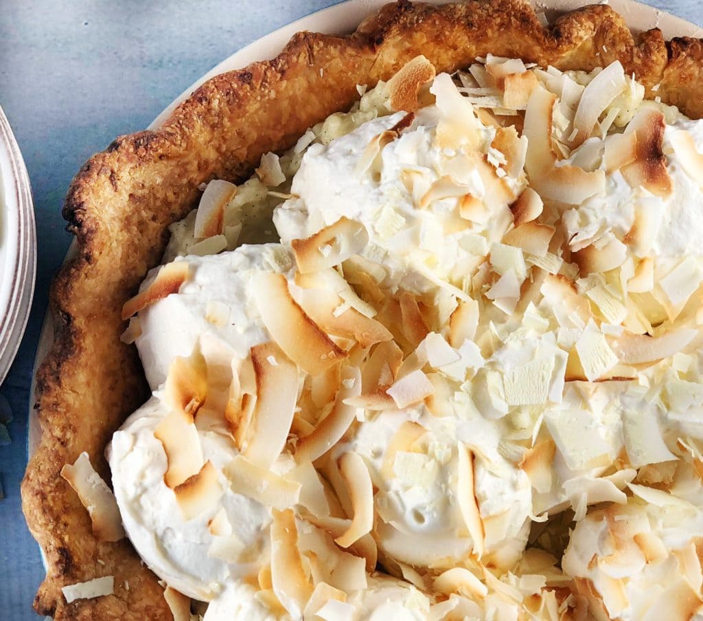 Triple Coconut Cream Pie