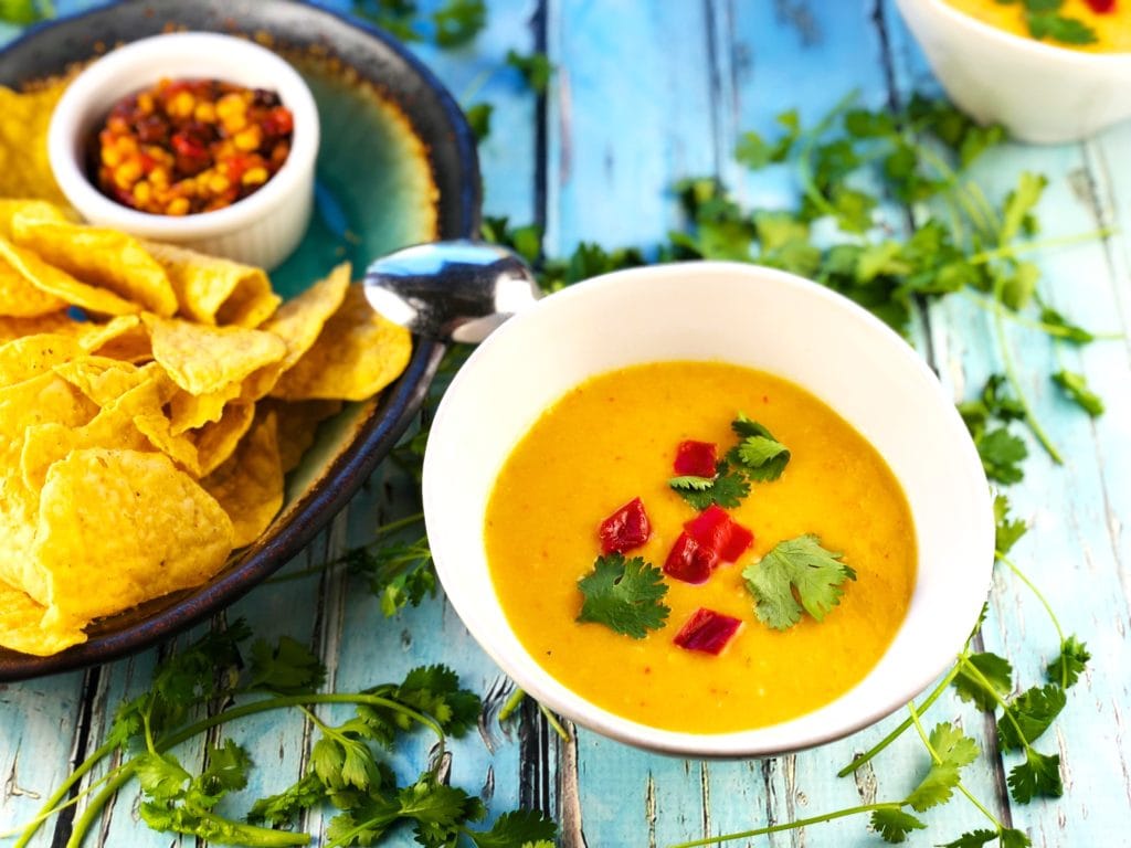 Easy Refreshing Mango Gazpacho