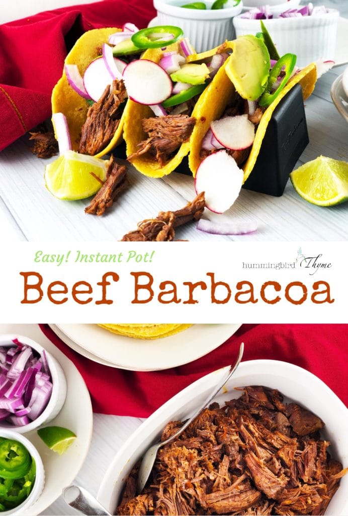 Easy Instant Pot Barbacoa