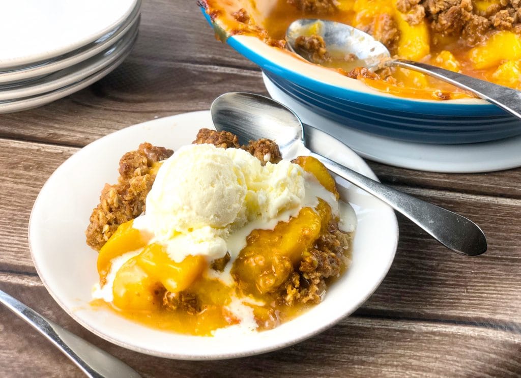 Best Peach Crisp