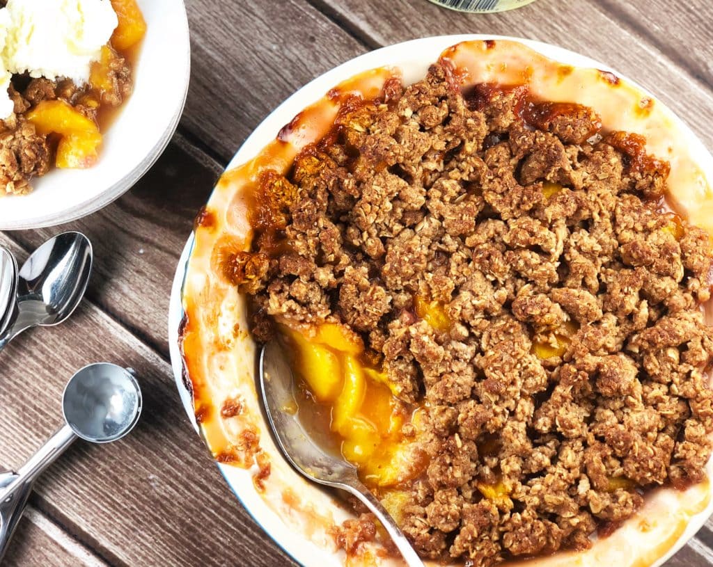 Best Peach Crisp Recipe