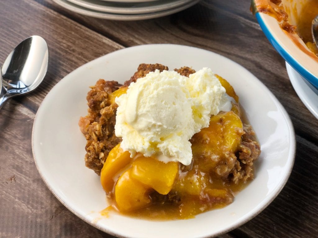 Best Peach Crisp