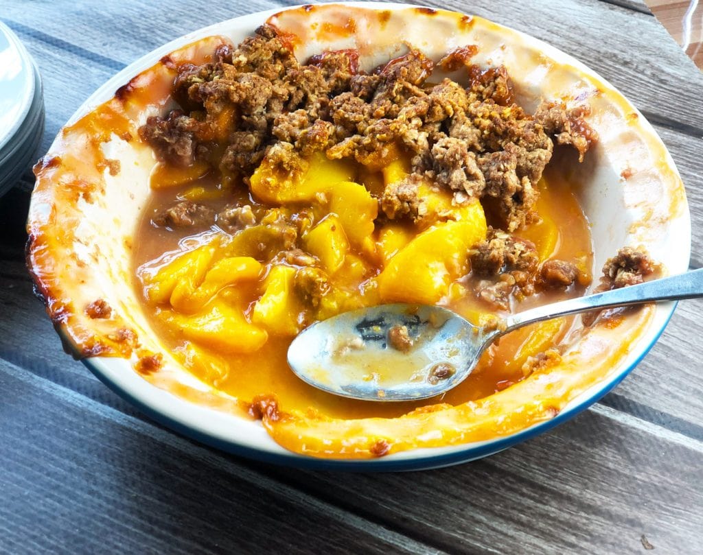 Best Peach Crisp