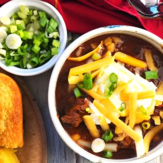 Spicy Ancho Beef Chili