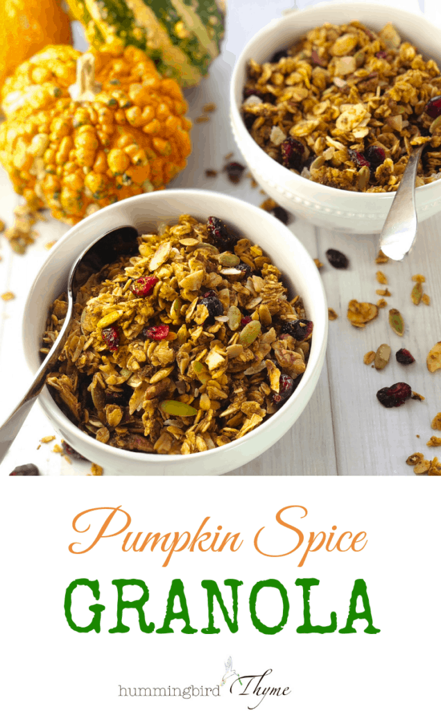 Pumpkin Spiced Granola