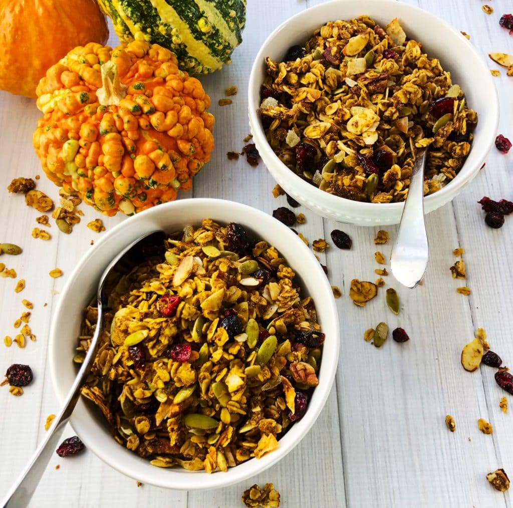 Homemade Pumpkin Spice Granola