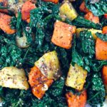 Sumac Spiced Sweet Potatoes Kale