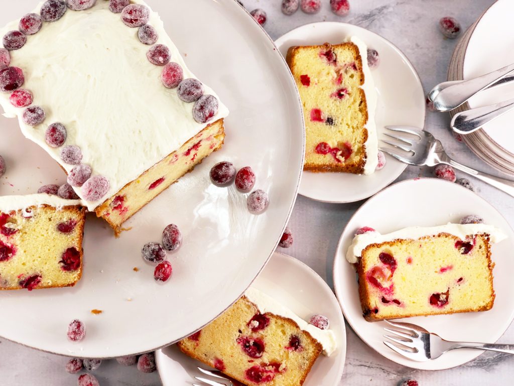 White Chocolate Cranberry Loaf